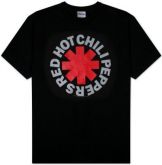 camiseta RED HOT CHILI PEPPERS PRETA