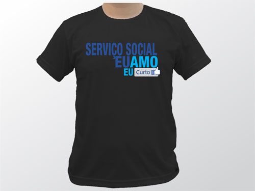 camiseta UNIVERSITÁRIA SERVIÇO SOCIAL